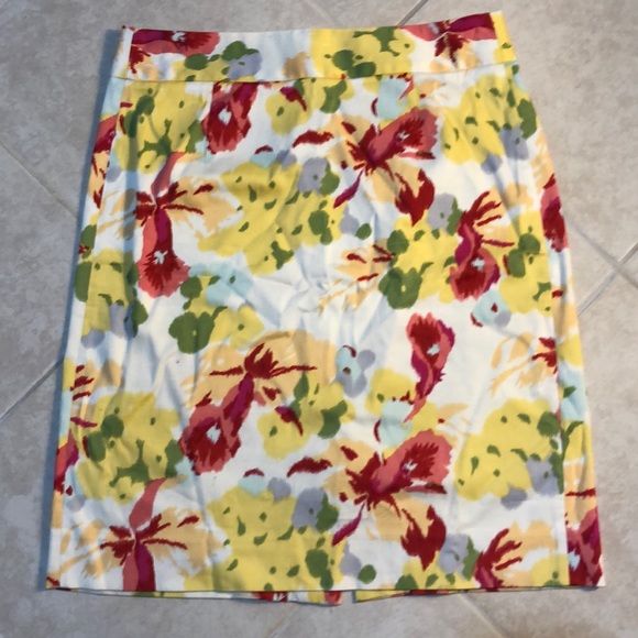 J. Crew Dresses & Skirts - 🌸3/$15🌸J. Crew Floral Skirt, 4